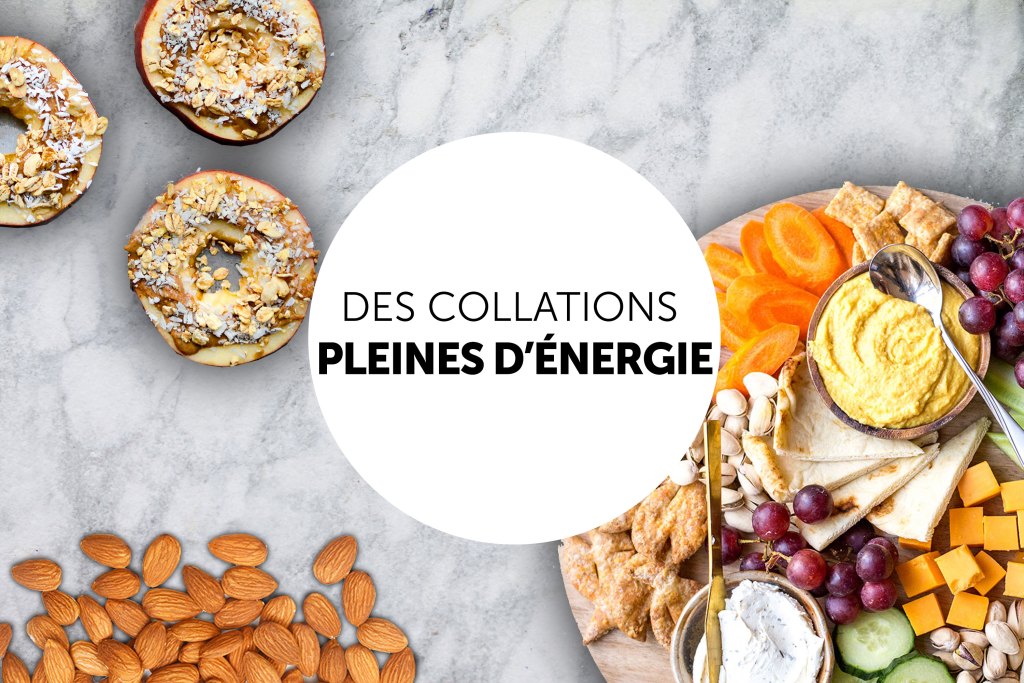 collations pour d'énergie