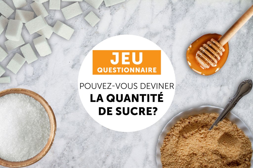 jeu questionnaire sucre